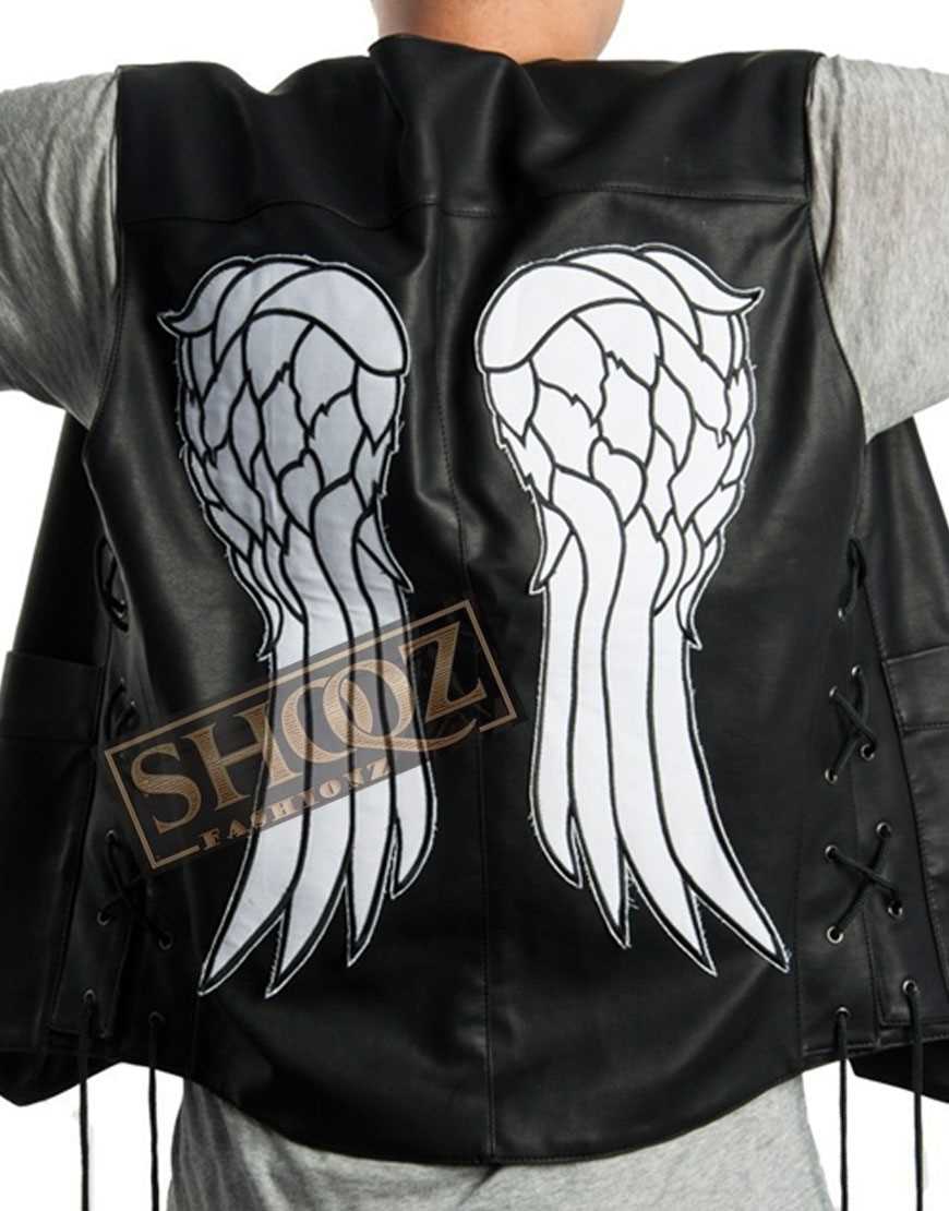 The Walking Dead Norman Reedus Leather Vest